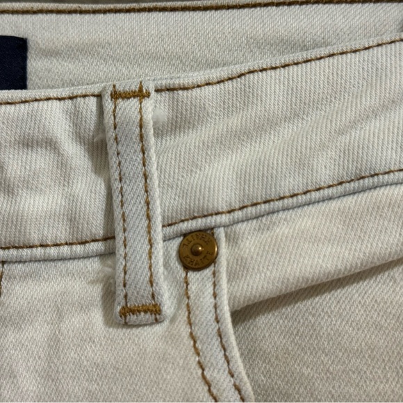 Khaite Kassandra Mid-rise Skinny Jeans In Washed Ivory - Size 26 - Picture 8 of 11